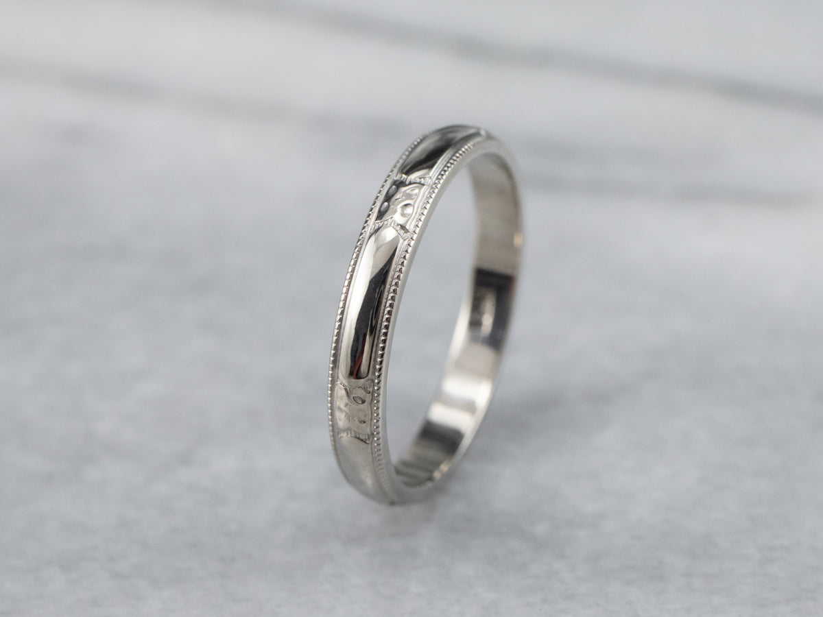 Vintage Forget Me Not Flower Band