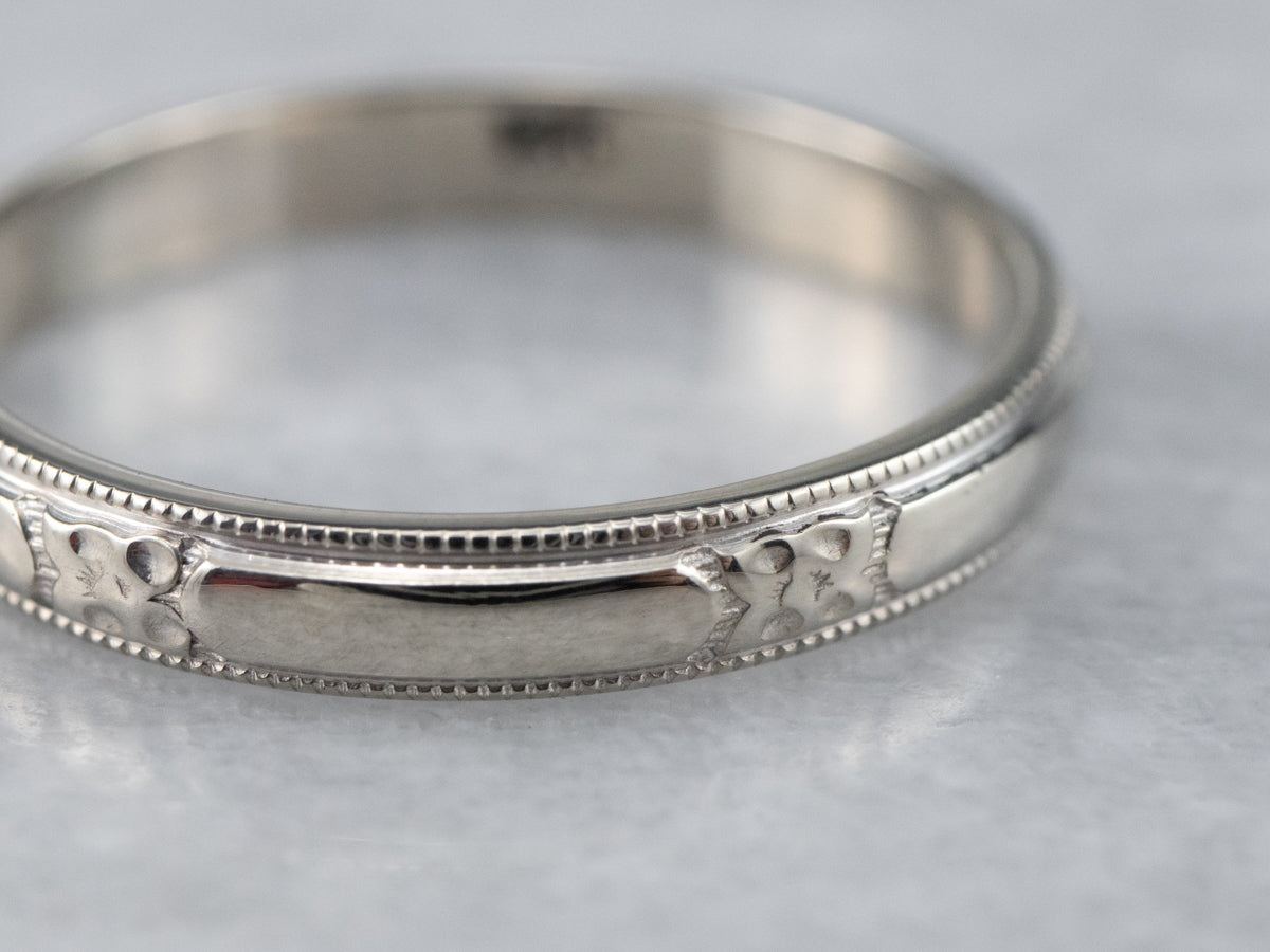 Vintage Forget Me Not Flower Band