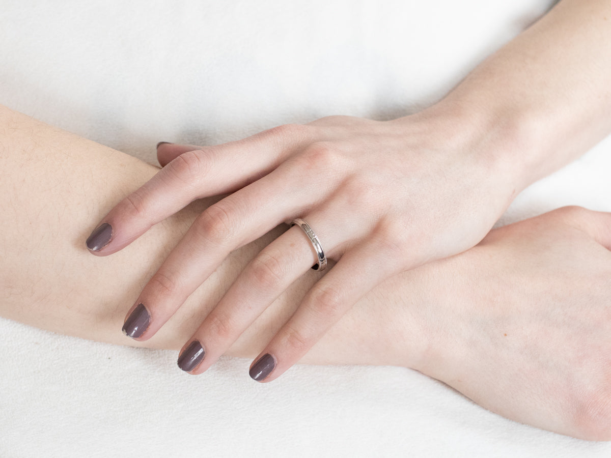 Vintage Forget Me Not Flower Band