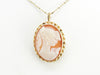 Vintage Cameo Gold Brooch or Pendant