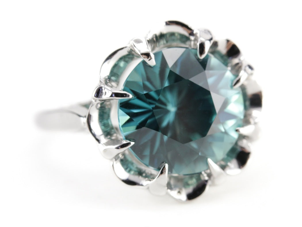 The Grace Blue Zircon Ring