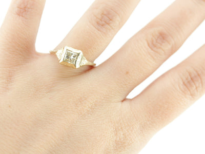 The Elwyn Diamond Engagement Ring from The Elizabeth Henry Collection