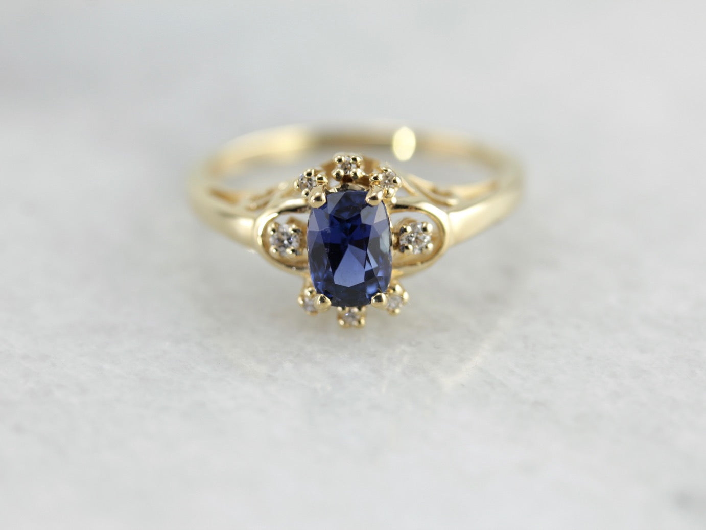 Sapphire Engagement Ring
