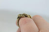 Love Bound: Vintage 18K Gold Knot Ring, Promise Ring