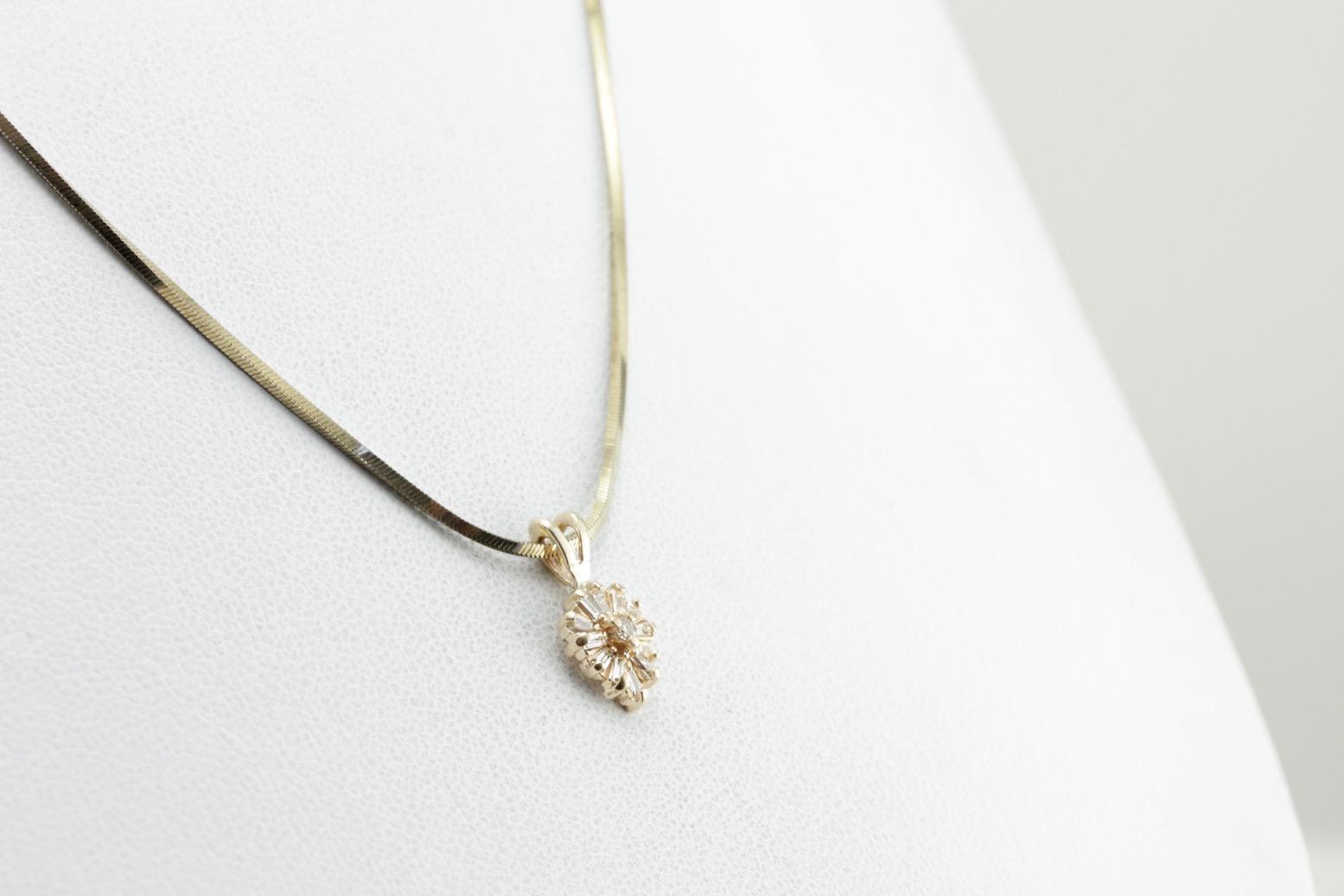 Twinkle Twinkle, Little Diamond Heart Drop Pendant
