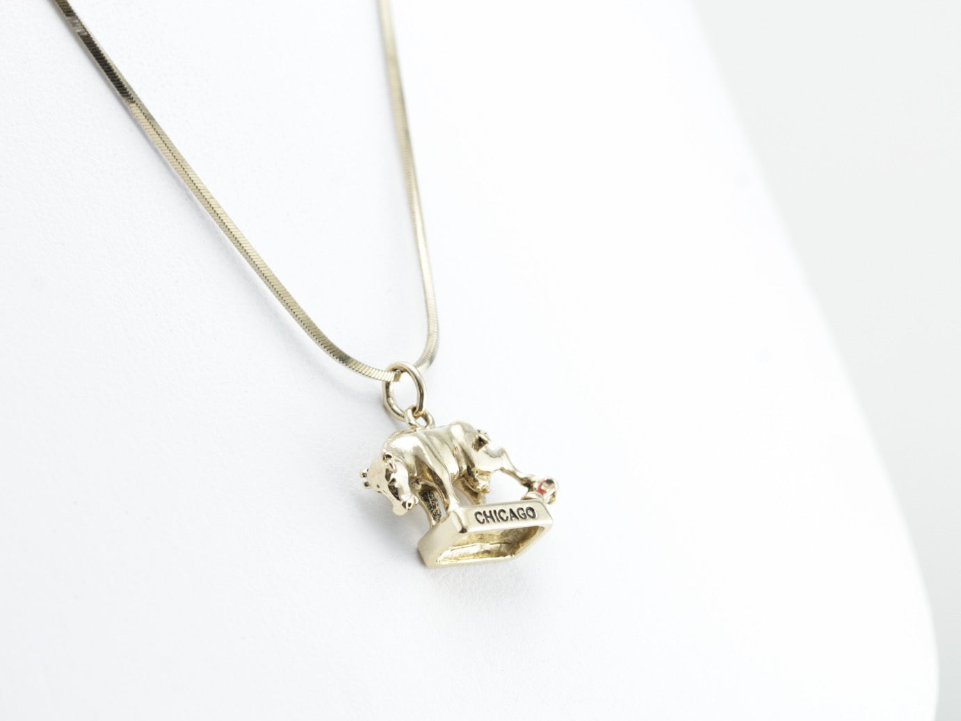 October 8, 1871 The Great Fire of Chicago Gold Charm