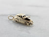 1940's Moving Parts Car Charm with Engraving Date 12.1.46