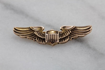 World War One Gold Wing Pin