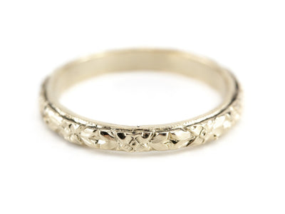 The Lillian 14K Yellow Gold Band by Elizabeth Henry
