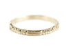 The Rosie 14K Yellow Gold Band by Elizabeth Henry