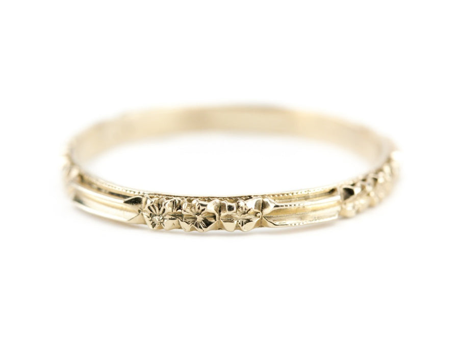 The Rosie 14K Yellow Gold Band by Elizabeth Henry