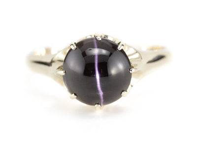 The Woodman Cat's Eye Cocktail Ring