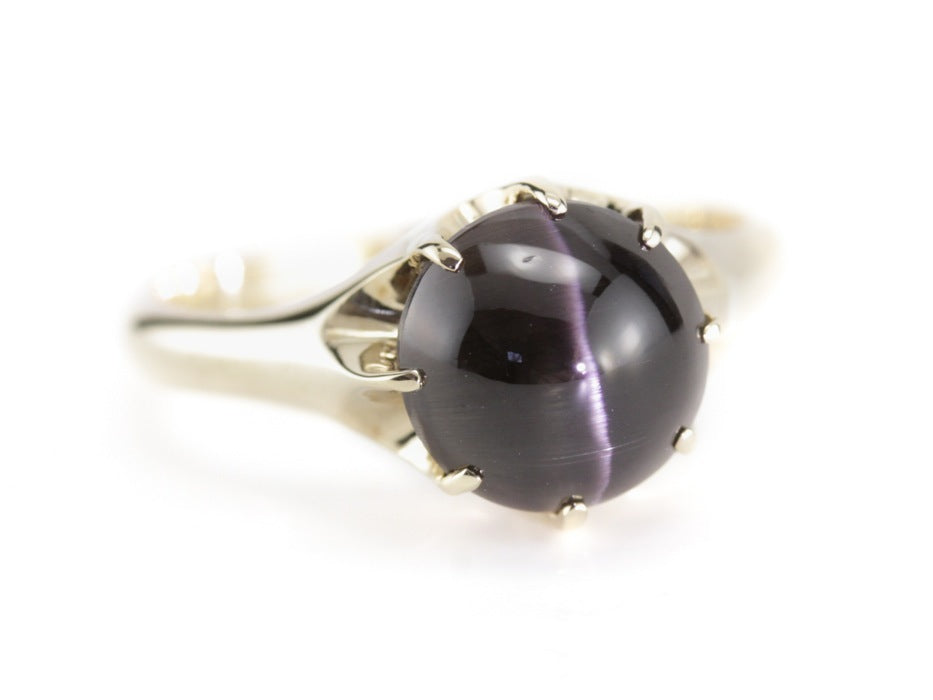 The Woodman Cat's Eye Cocktail Ring