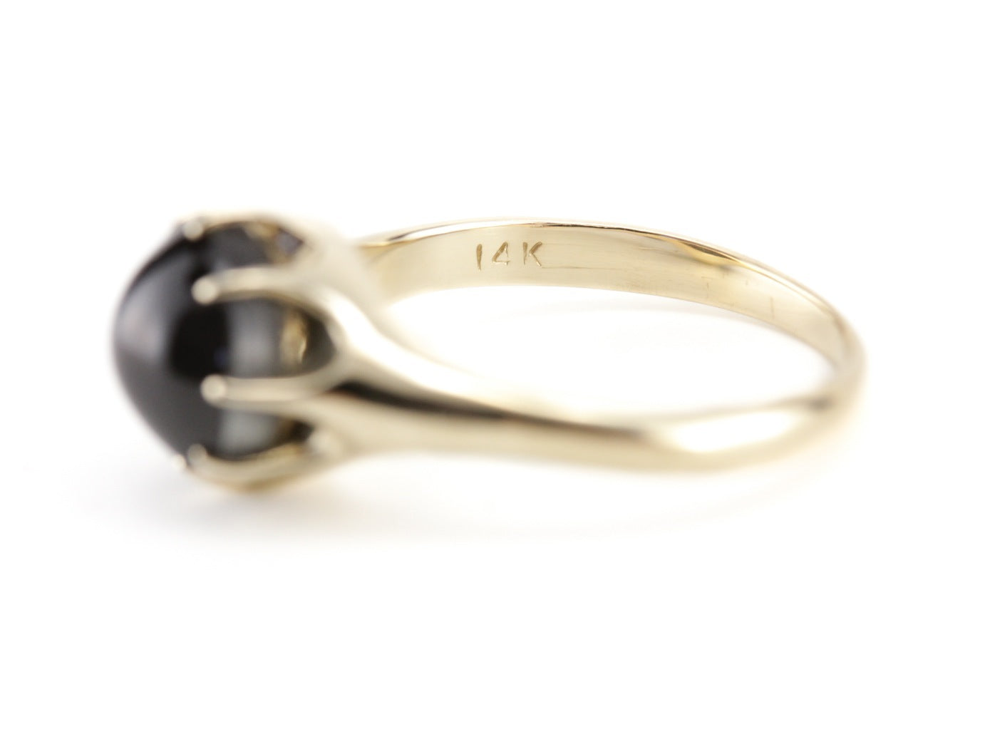 The Woodman Cat's Eye Cocktail Ring