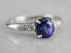 Our Finest Sapphire and Diamond Engagement Ring in Bright Platinum