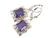 Synthetic Alexandrite Isabel Earrings from The Elizabeth Henry Collection