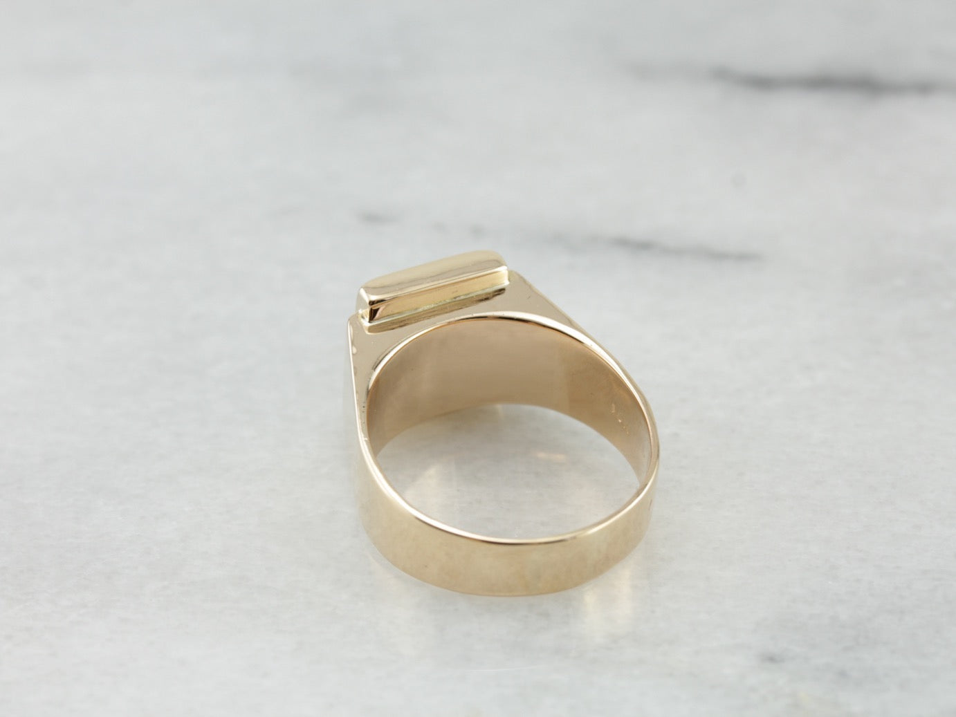 Men's Silver Signet Ring | Alexis Russell