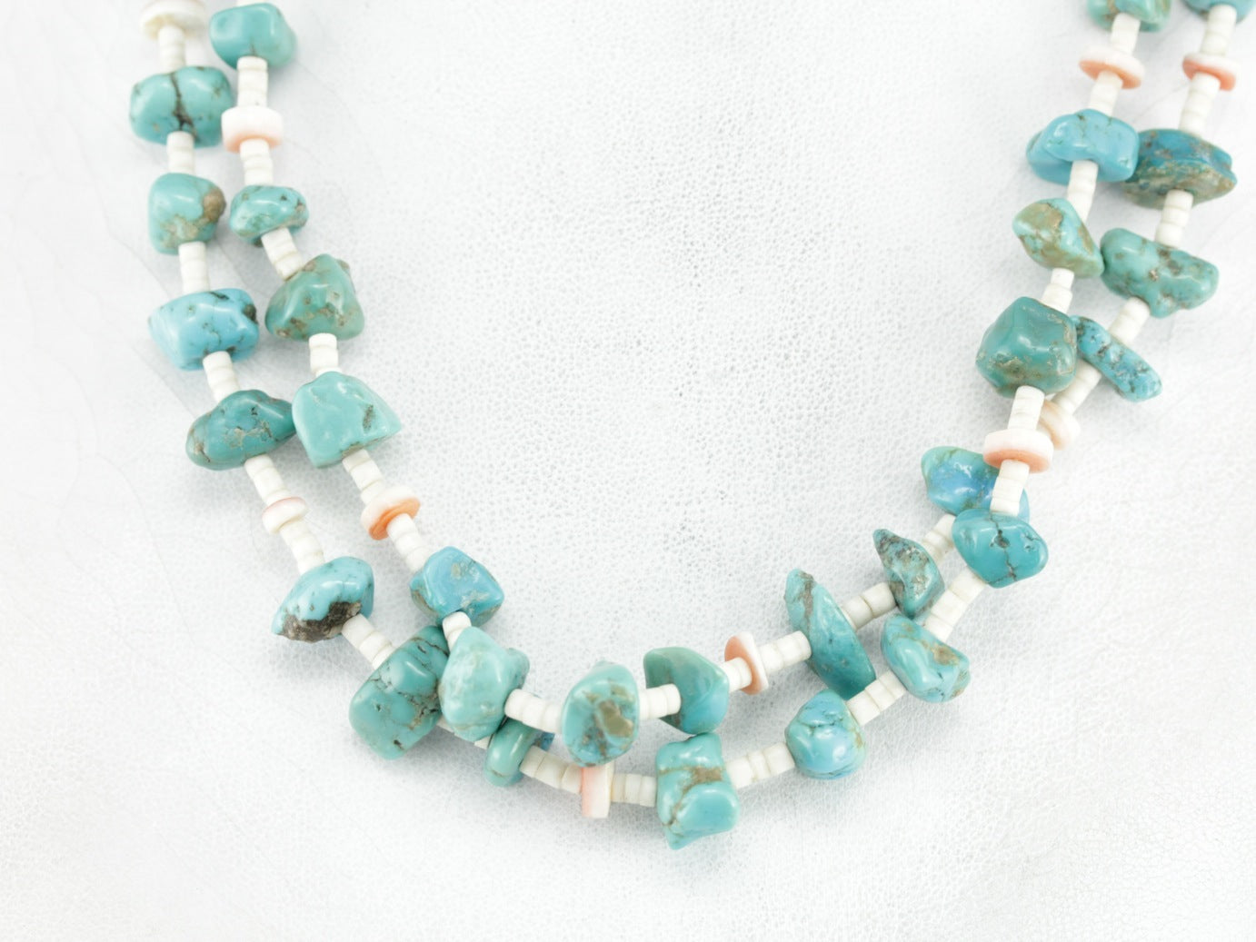 Native American Turquoise Nugget Necklace