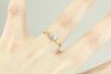 Stylish Simplicity: Retro Era Diamond Engagement Ring