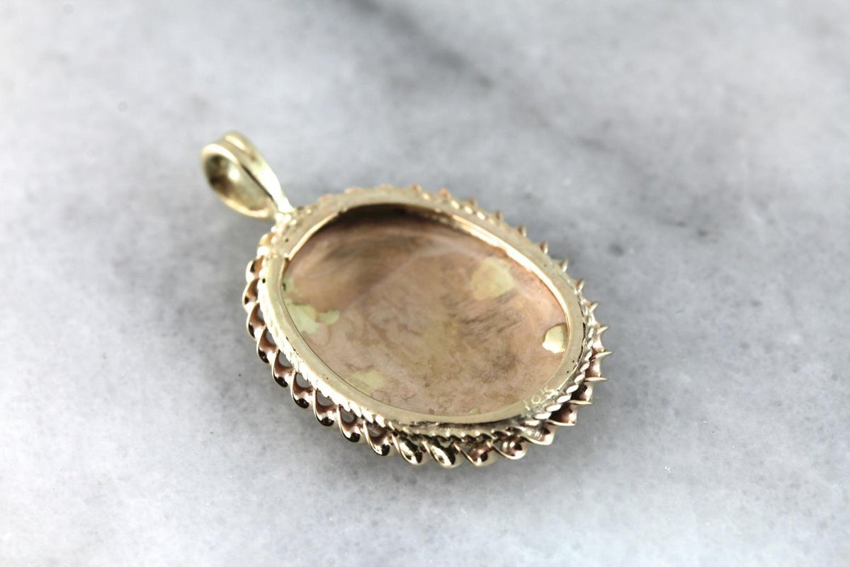 Monogrammed B Initial Pendant