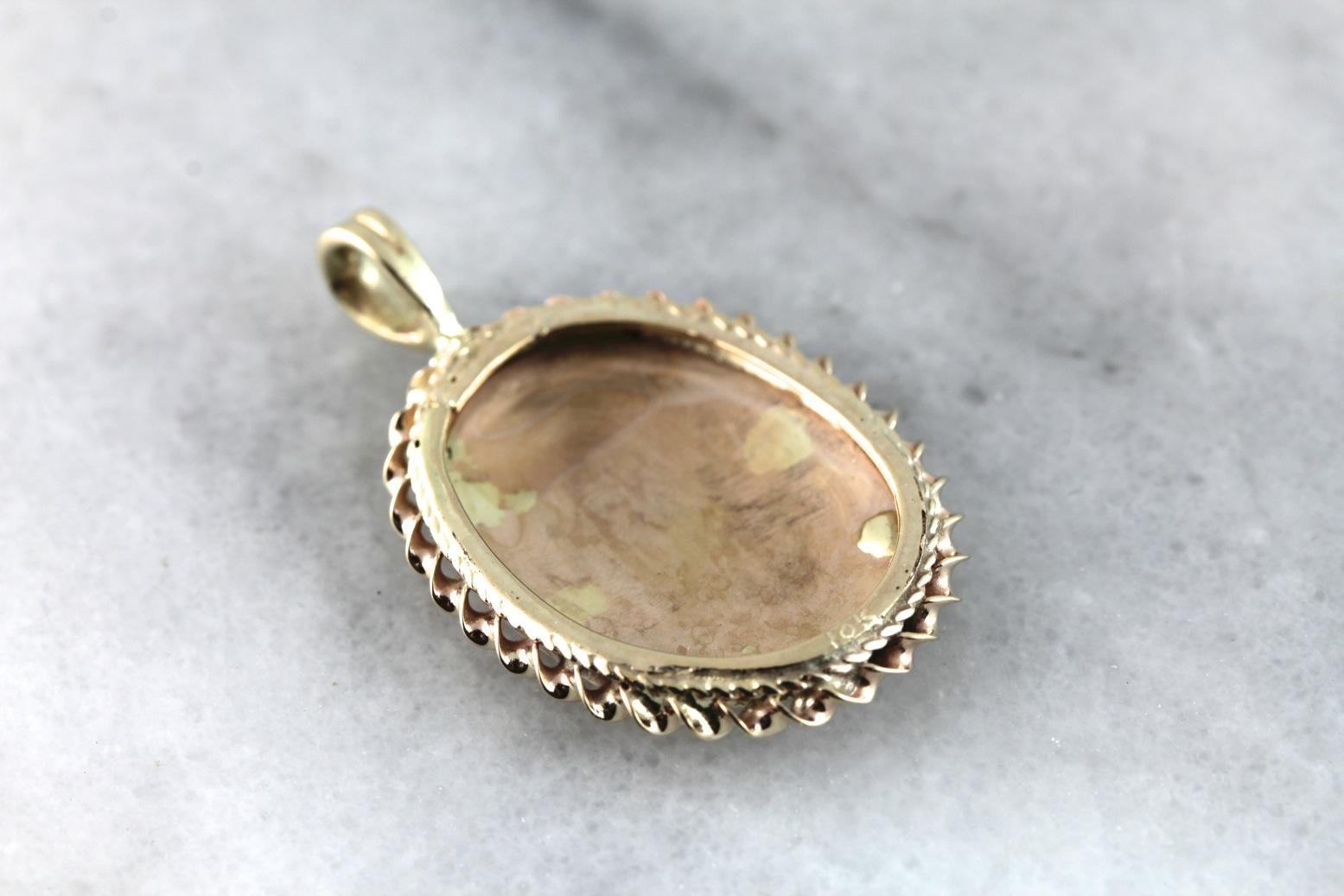 Monogrammed B Initial Pendant