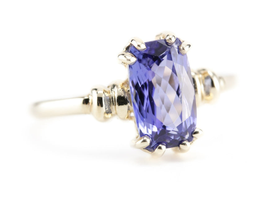 Cleo Tanzanite Cocktail Ring from the Elizabeth Henry Collection