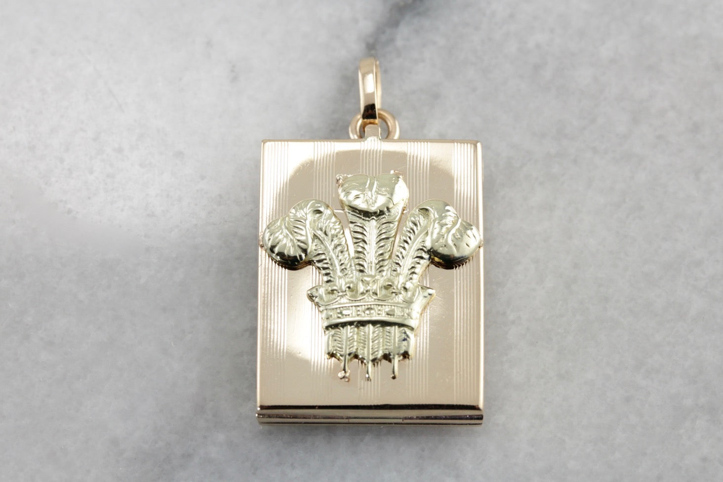 Locket for a Welsh Queen, Mixed Era Golden Locket