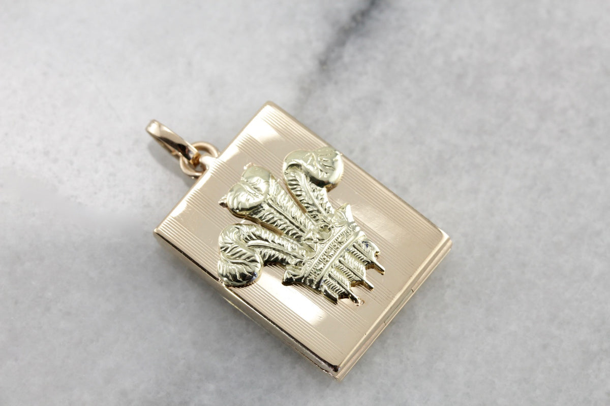 Locket for a Welsh Queen, Mixed Era Golden Locket