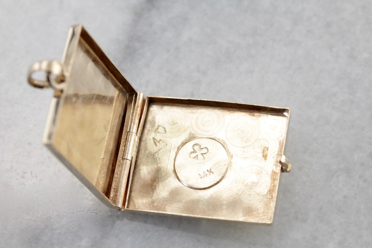 Locket for a Welsh Queen, Mixed Era Golden Locket