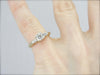 Vintage Diamond Engagement Ring from the Retro Era