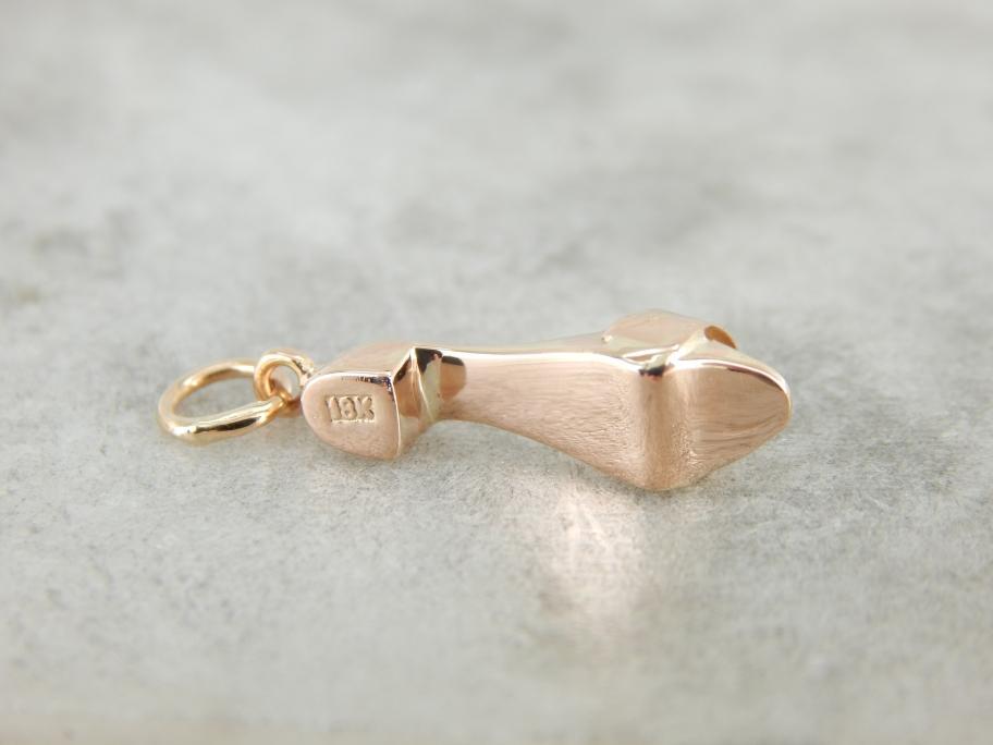 Yellow Gold High Heel Charm or Pendant