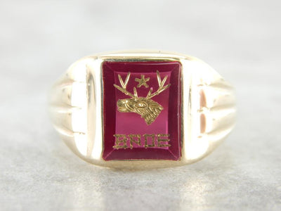 Vintage Benevolent and Protective Order of Elks Ring