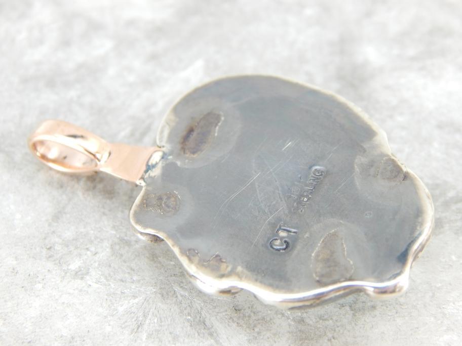 South Western Native American Turquoise Pendant