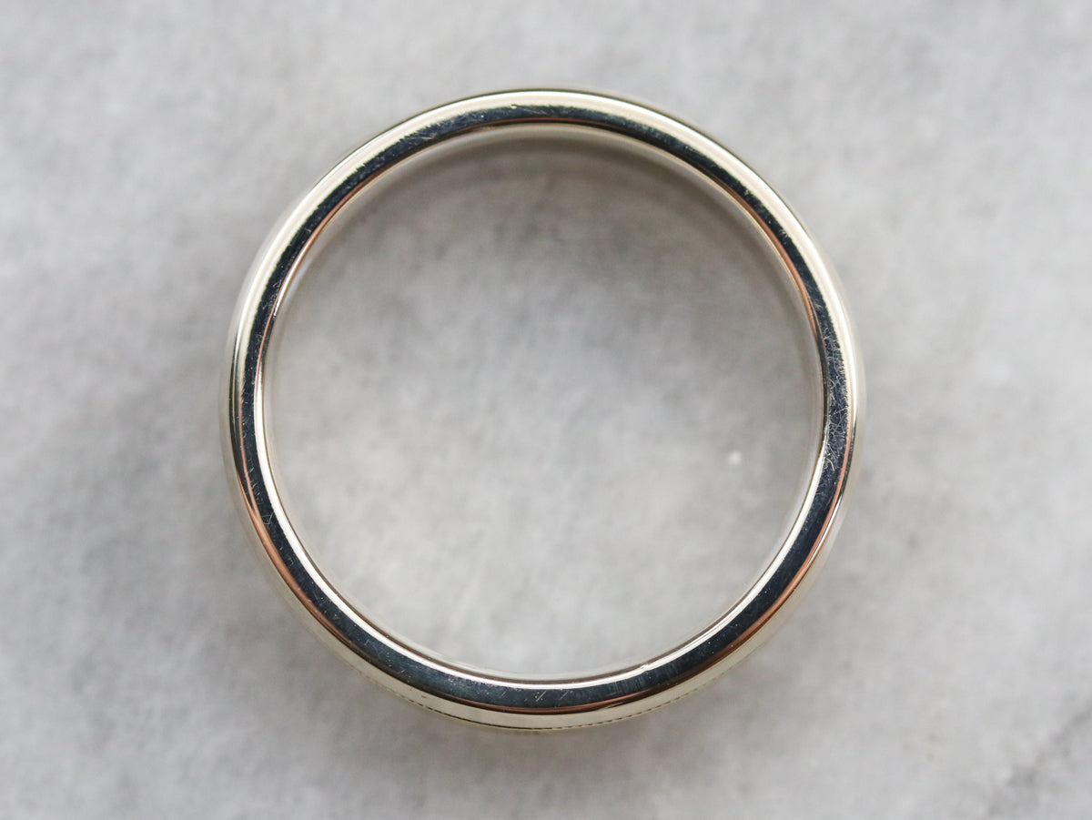 Vintage Two Tone Pattern Unisex Band