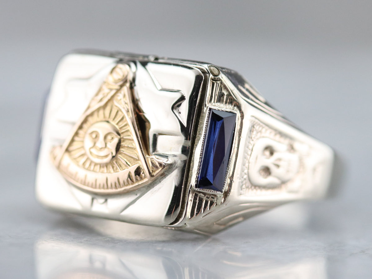 Past Master Ring with Golden Sun