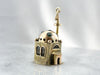 Exquisite Three Dimensional Mosque in Fine Gold