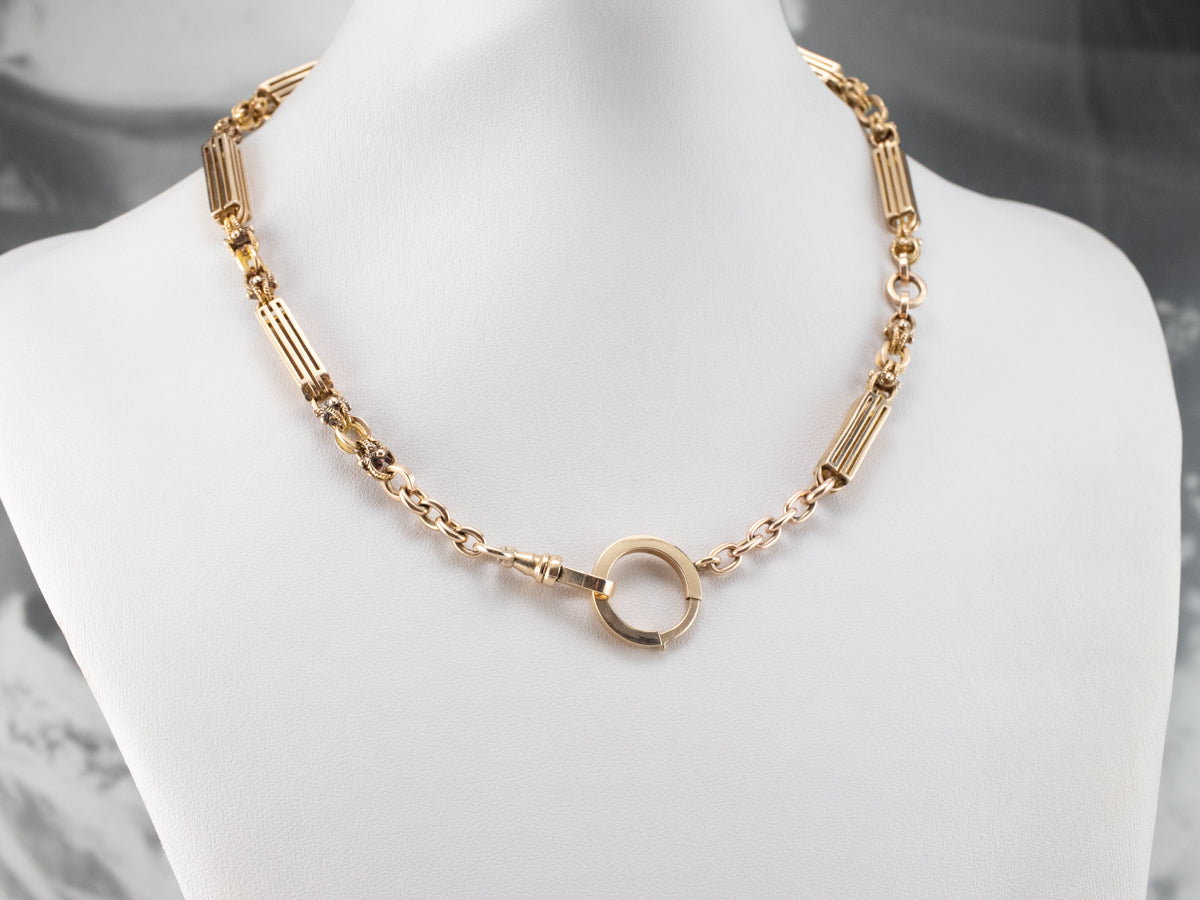 Victorian Era Pocket Watch Chain