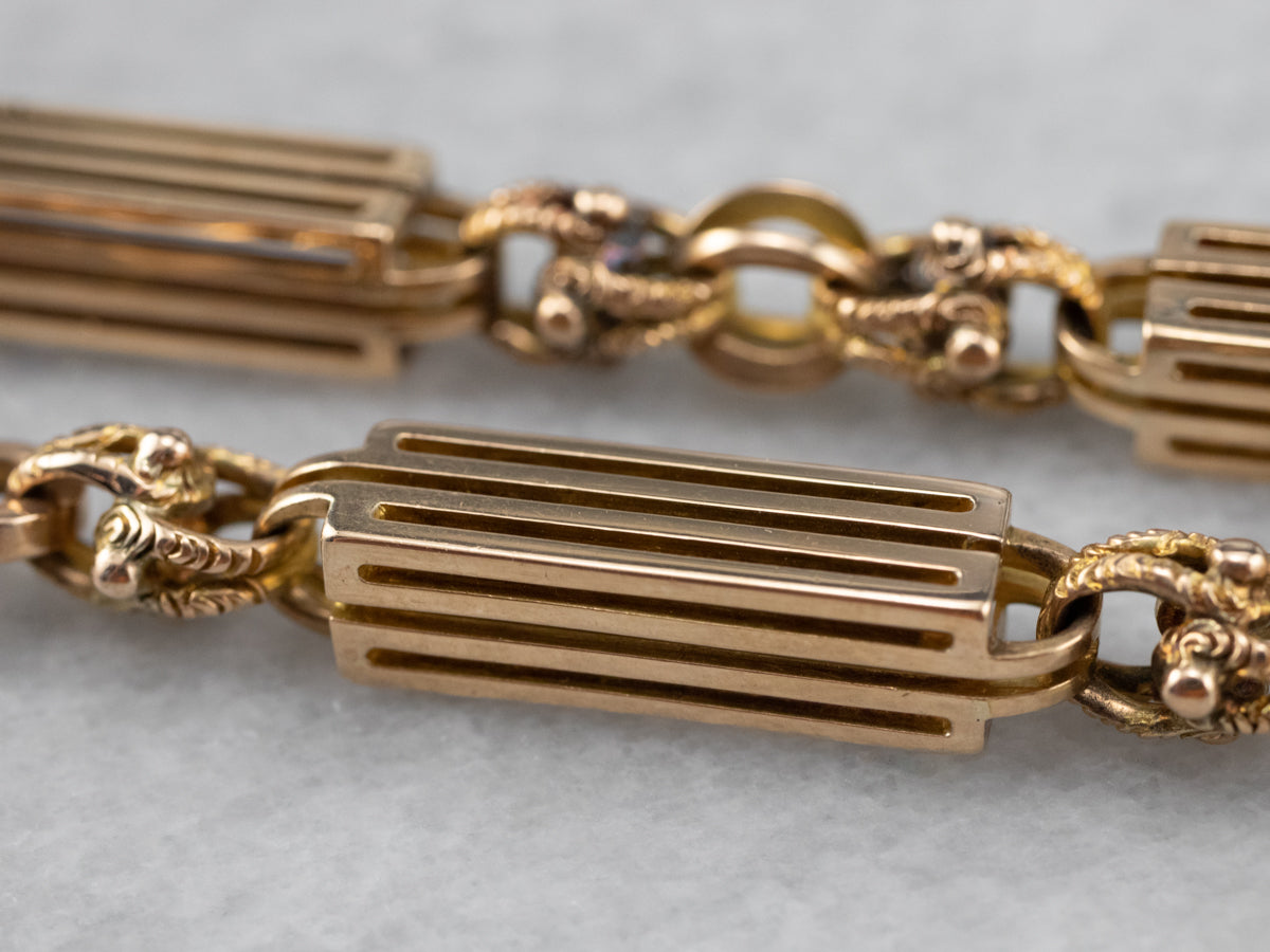 Victorian Era Pocket Watch Chain