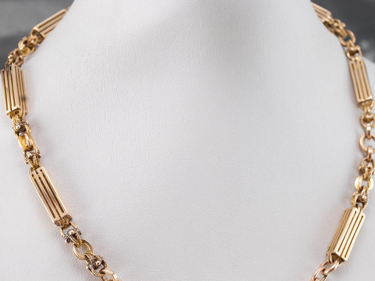 Victorian Era Pocket Watch Chain