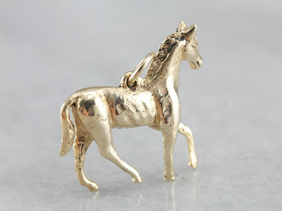 Vintage Horse Charm