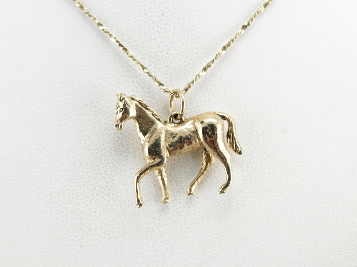 Vintage Horse Charm