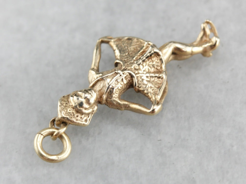 Figure Skater Charm