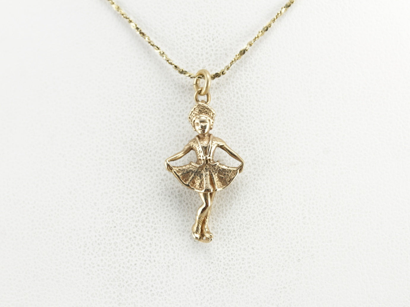 Figure Skater Charm