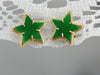 Jade Star Stud Earrings