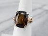 Gorgeous Brown Zircon Retro Era Ring