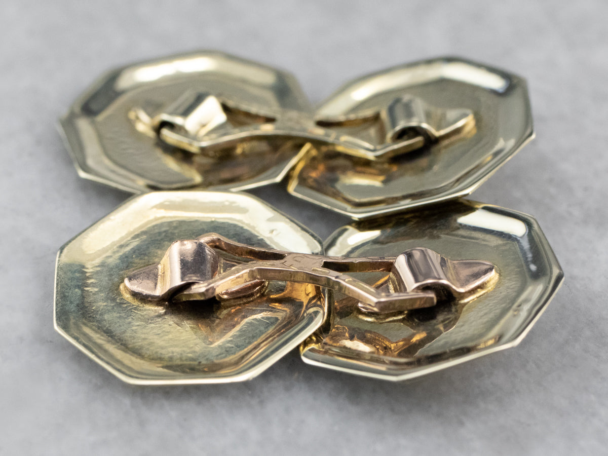 Old English "G" Monogrammed Cufflinks
