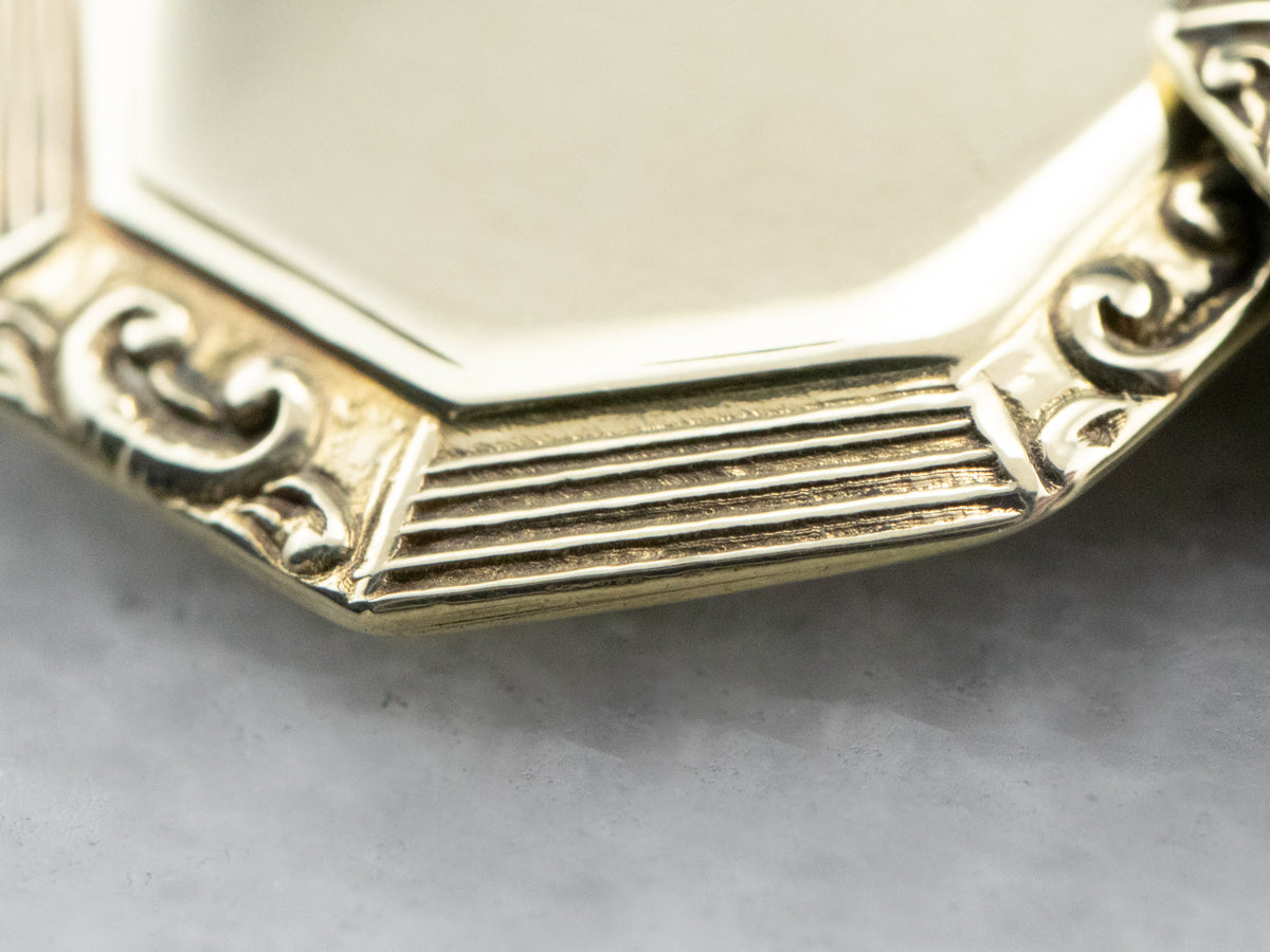 Old English "G" Monogrammed Cufflinks