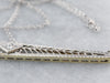 Antique Diamond Filigree Necklace