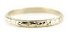 14K Yellow Gold Marjorie Band from The Elizabeth Henry Collection