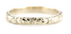 14K Yellow Gold Lillian Band from The Elizabeth Henry Collection